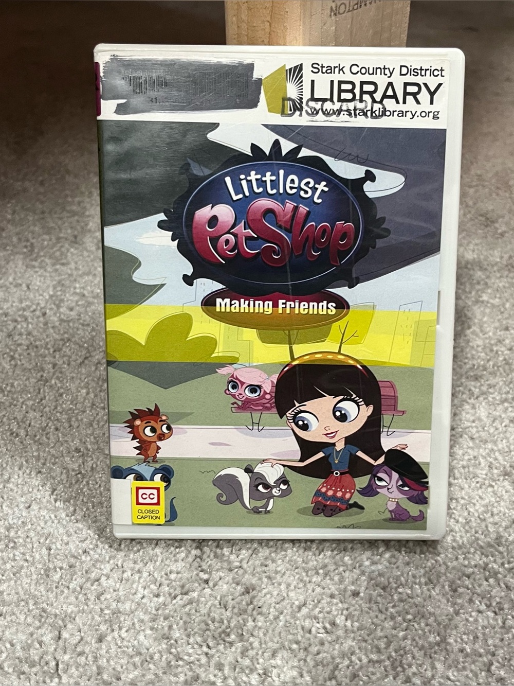 Littlest Pet Shop: Making Friends DVD 2016 Heidi Klum Animation Kids TV Show